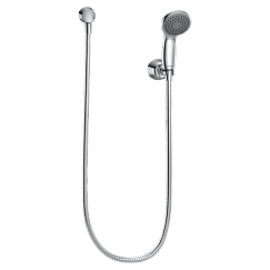 Chrome handheld shower material