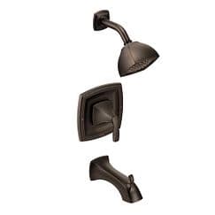 Oil rubbed bronze Posi-Temp(R) tub/shower material