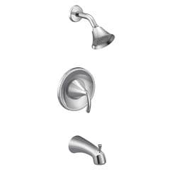 Chrome Posi-Temp(R) tub/shower material