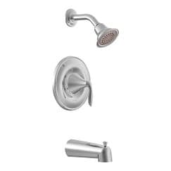 Chrome Posi-Temp(R) tub/shower material