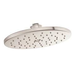 Polished nickel one-function 10" diameter spray head eco-performance showerhead material