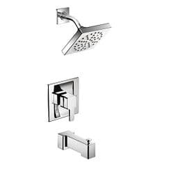 Chrome Posi-Temp(R) tub/shower material