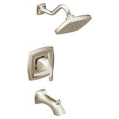 Polished nickel Moentrol(R) tub/shower material