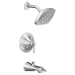 Chrome Posi-Temp(R) tub/shower material