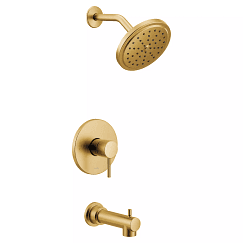 Brushed Gold M-CORE 3-Series Tub/Shower material
