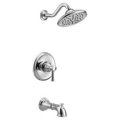Chrome M-CORE 3-Series Tub/Shower material