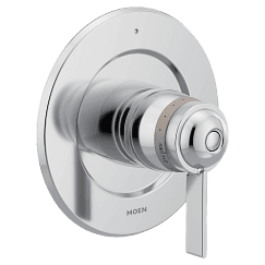 Chrome ExactTemp(R) tub/shower valve only material