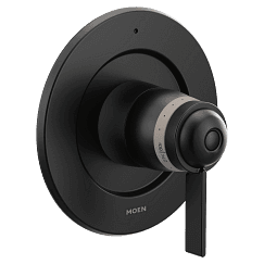 Matte black ExactTemp(R) tub/shower valve only material