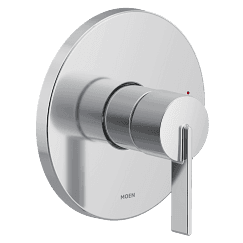 Chrome M-CORE 2 series tub/shower valve only material