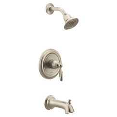 Brushed Nickel M-CORE 2-Series Tub/Shower material