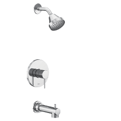 Chrome M-CORE 2-Series Tub/Shower material