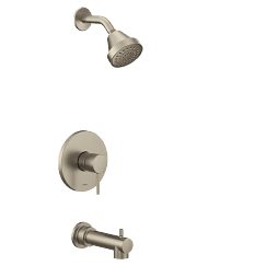 Brushed Nickel M-CORE 2-Series Tub/Shower material