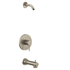 Brushed Nickel M-CORE 2-Series Tub/Shower - No Head material