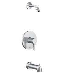 Chrome M-CORE 2-Series Tub/Shower - No Head material