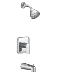 Chrome M-CORE 2-Series Tub/Shower material
