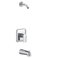 Chrome M-CORE 2-Series Tub/Shower - No Head material