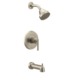 Brushed Nickel M-CORE 2-Series Tub/Shower material
