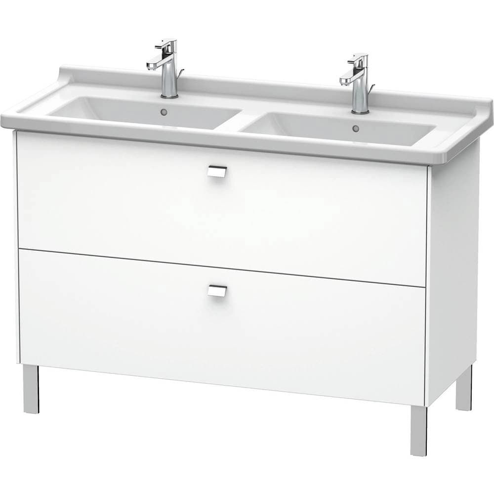 Duravit Brioso Two Drawer Floorstanding Vanity Unit White material