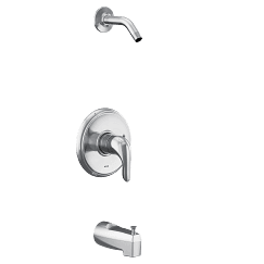 Chrome M-CORE 2-Series Tub/Shower - No Head material