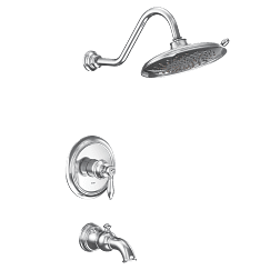 Chrome M-CORE 2-Series Tub/Shower material