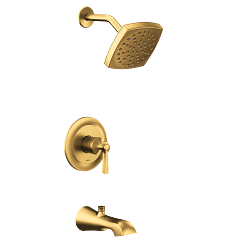 Brushed Gold M-CORE 2-Series Tub/Shower material