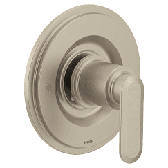 Brushed nickel Posi-Temp(R) tub/shower valve only material