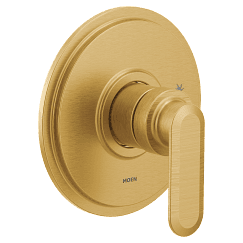 Brushed gold M-CORE 2 series tub/shower valve only material