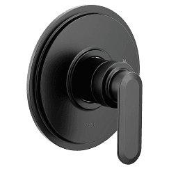 Matte black M-CORE 2 series tub/shower valve only material