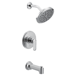 Chrome M-CORE 3 series tub/shower material