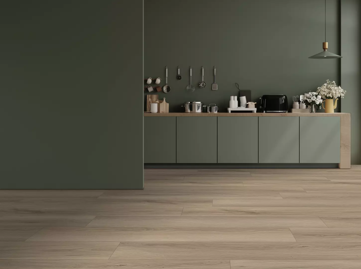9 1/4" X 60" Bear Woods Collection Waterproof Blue Dunes AC5 Commercial Grade Laminate Floating material