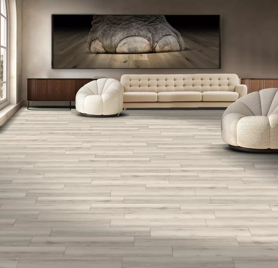 7 11/64" X 4ft Blackwater Canyon Collection Waterproof Courtyard Grey **NEW** 5mm boards SPC Floating material