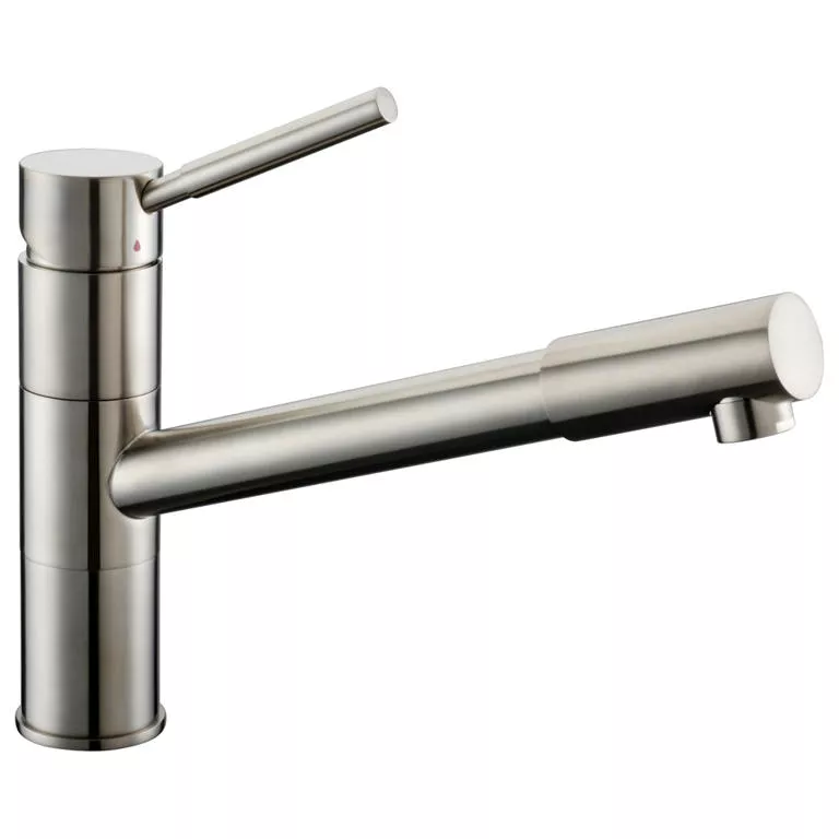 Single-lever Pull-out kitchen faucet, Brushed Nickel material