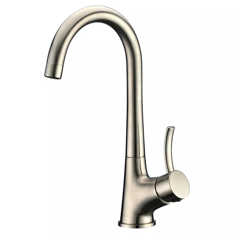Single-lever bar faucet, Brushed Nickel material