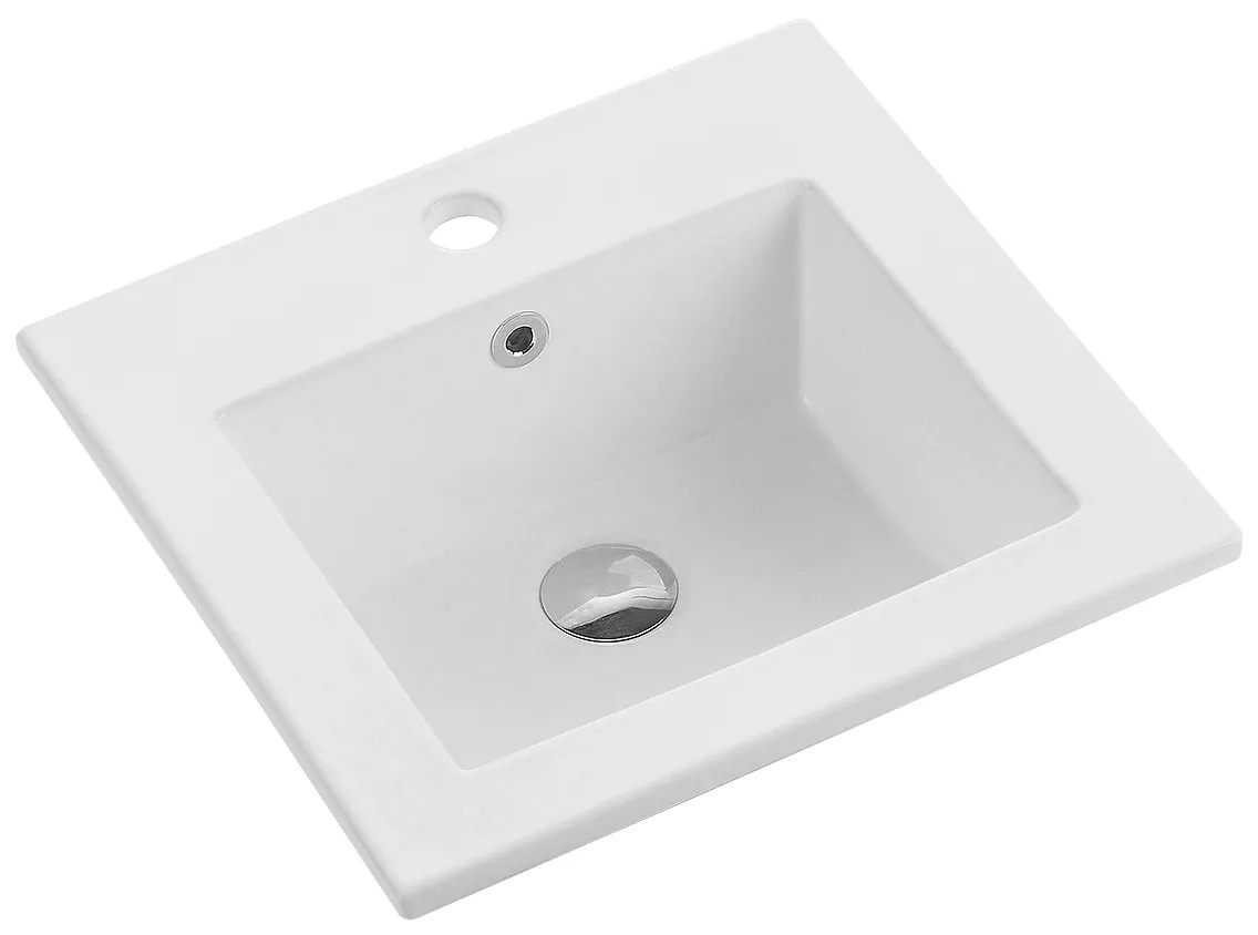White Ceramic Sink Top material