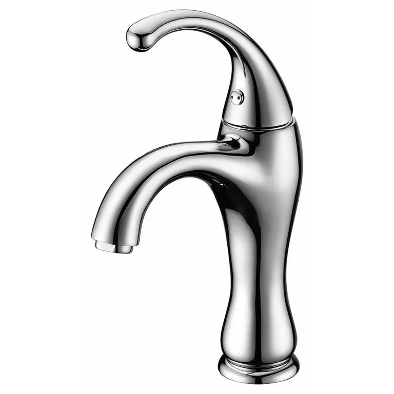 Single-lever lavatory faucet, Chrome (Standard pull-up drain with lift rod D90 0010C included) material