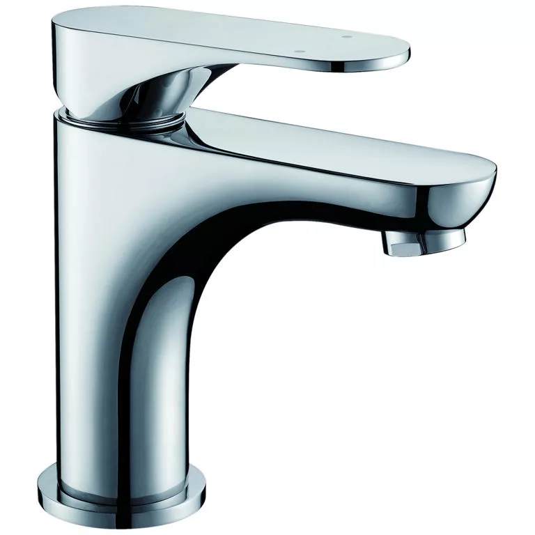 Single-lever lavatory faucet, Chrome (Standard pull-up drain with lift rod D90 0010C included) material