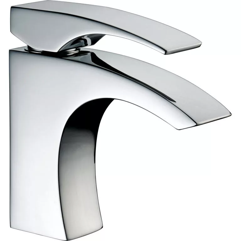 Single-lever lavatory faucet, Chrome (Standard pull-up drain with lift rod D90 0010C included) material