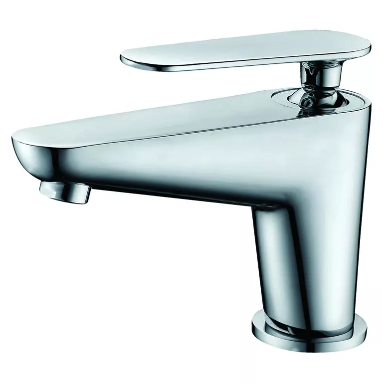Single-lever lavatory faucet, Chrome (Standard pull-up drain with lift rod D90 0010C included) material
