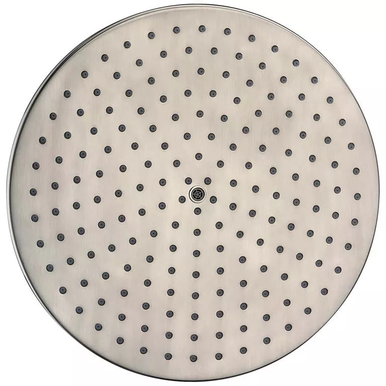 Single Function 10" Round Rain Showerhead, Brushed Nickel material