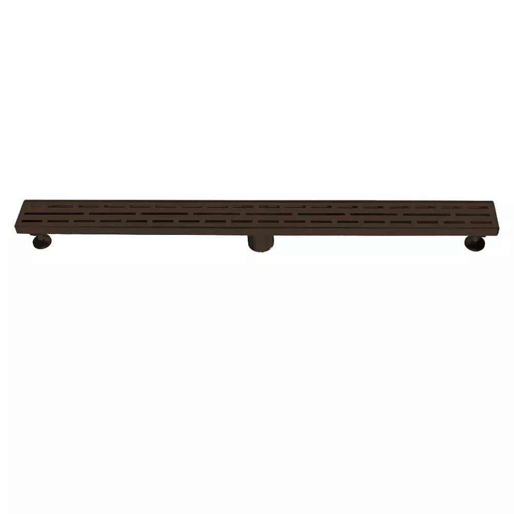 Amazon River Series - Linear Shower Drain 36"L, Matte Black material