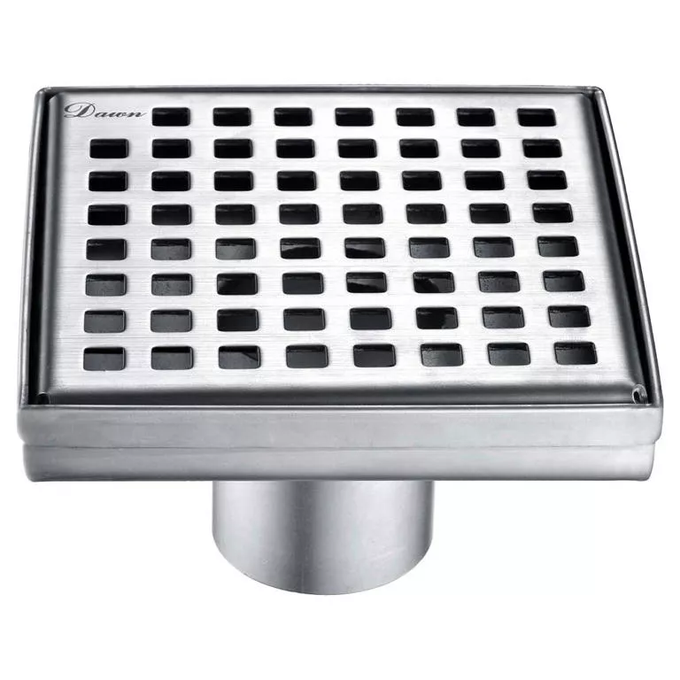 Brisbane River Series - Square Shower Drain 5"L material