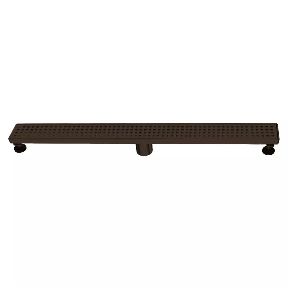 Brisbane River Series - Linear Shower Drain 32"L, Matte Black material