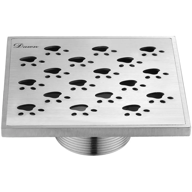 Memuru River Series - Square Shower Drain 5"L (Threaded) material