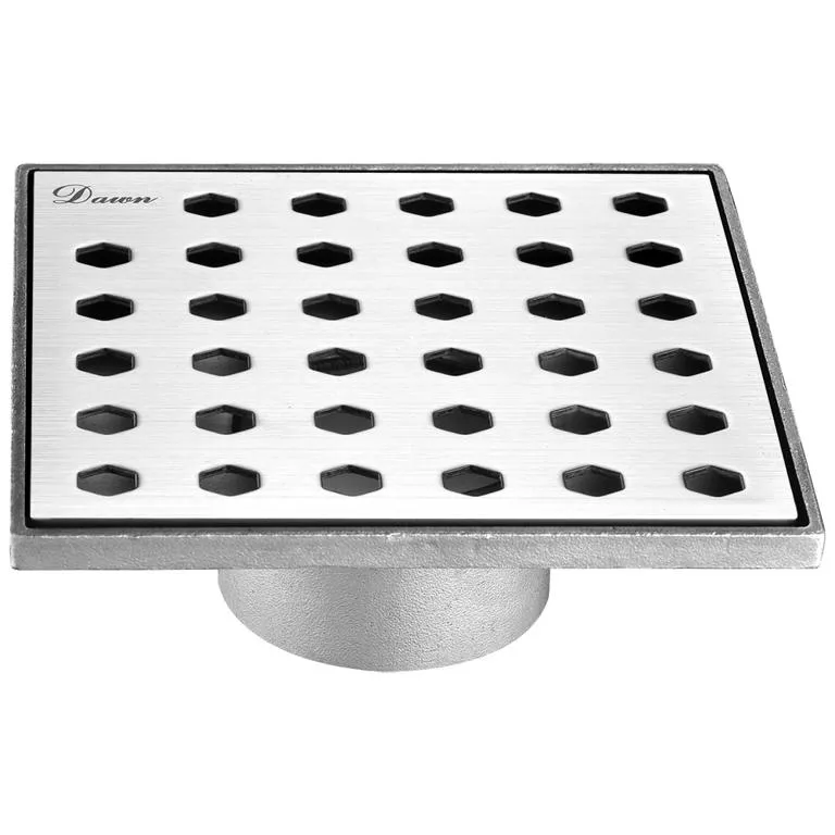 Thames River Series - Square Shower Drain 5"L (Threaded) material