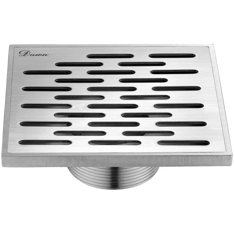 Yangtze River Series - Square Shower Drain 5"L (Threaded) material