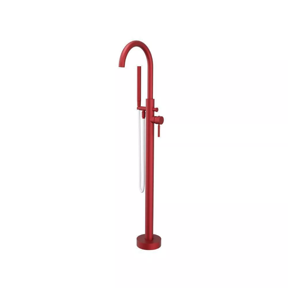 Crimson Freestanding Floor Mount Bathtub / Tub Filler With Hand Shower material
