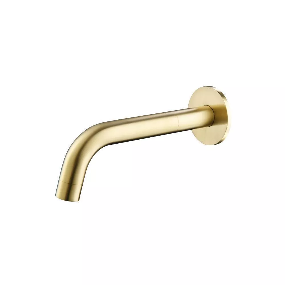 Satin Brass PVD Wall Mount Non Diverting Tub Spout material