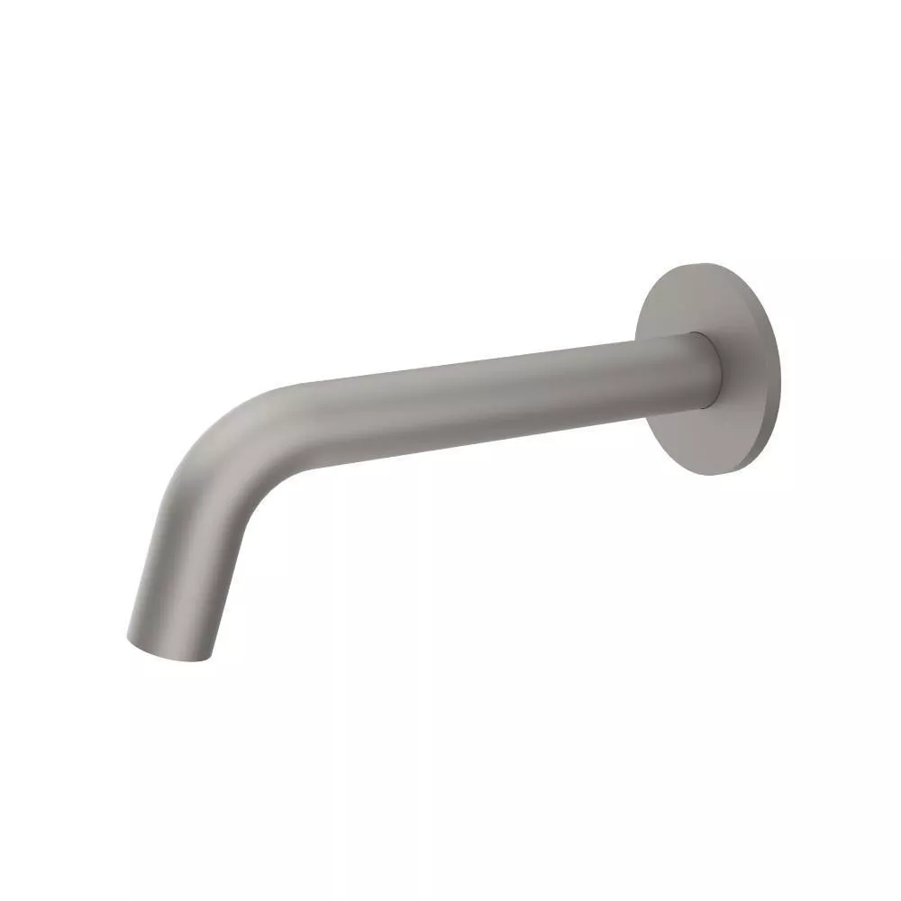 Steel Grey Wall Mount Non Diverting Tub Spout material