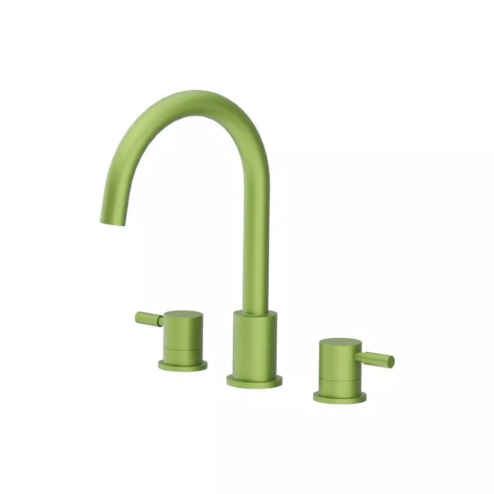 Green 3 Hole Deck Mount Roman Tub Faucet material