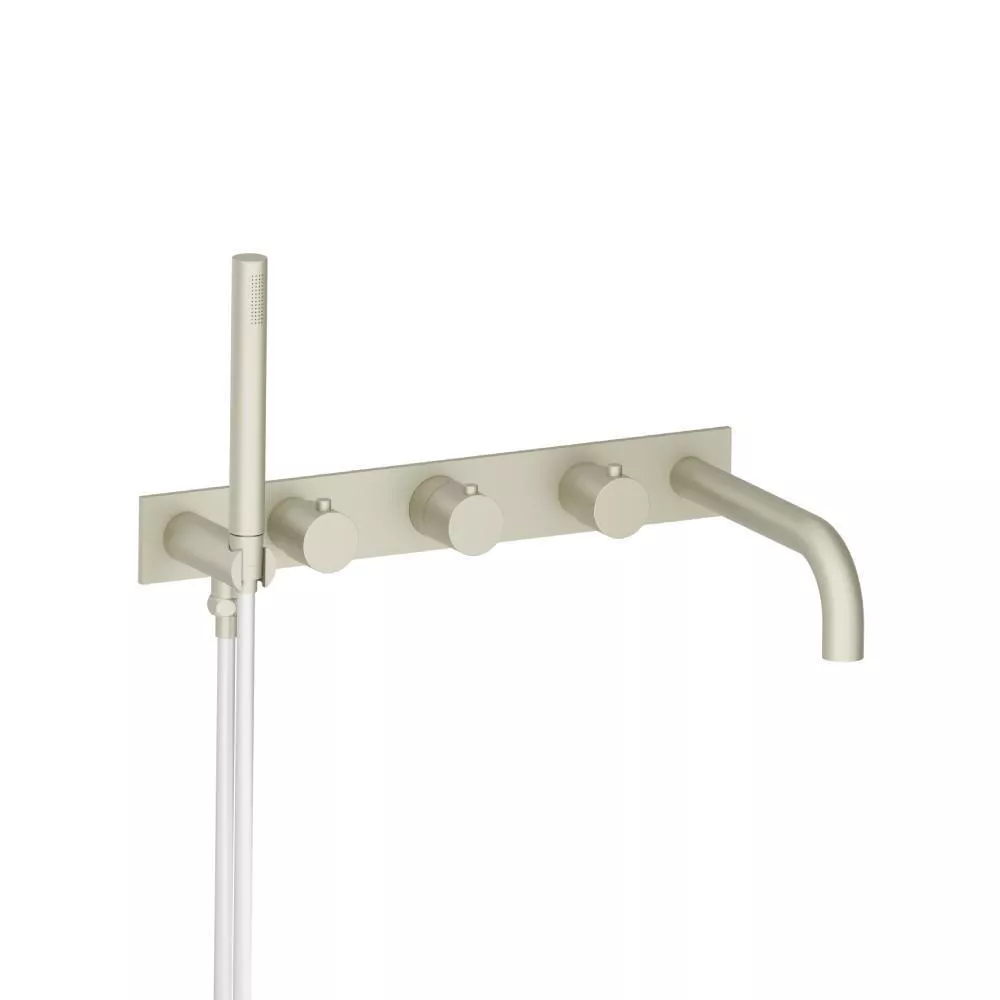 Light Verde Wall Mount Tub Filler With Hand Shower material